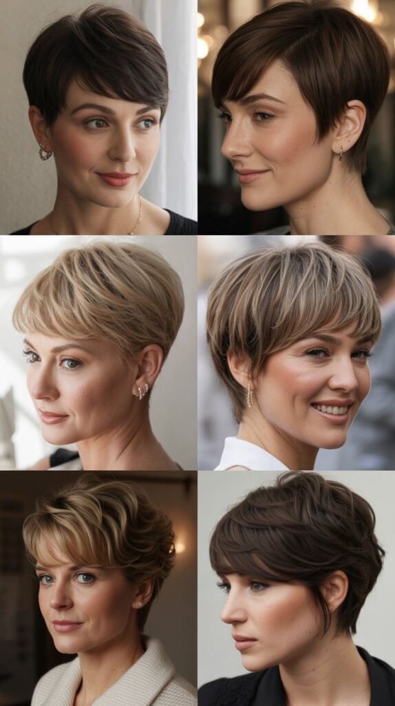 Side-Swept Mini Pixie