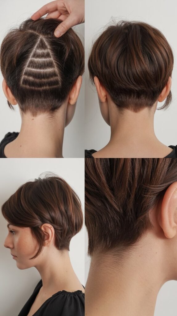 27. Pixie with Nape Undercut