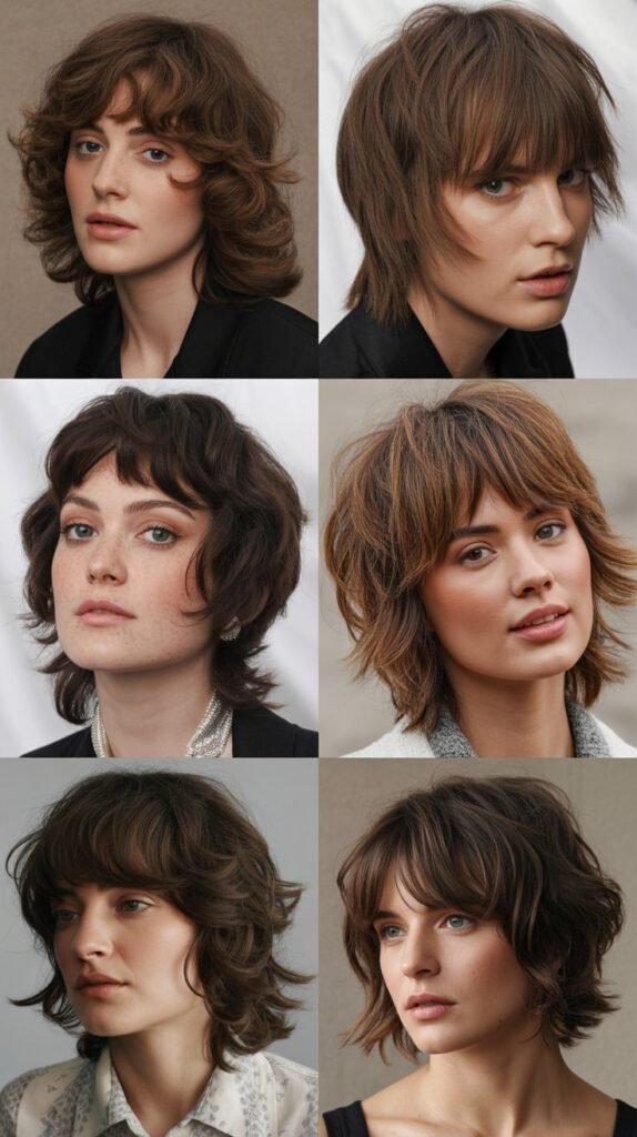  Layered Shag with Bangs