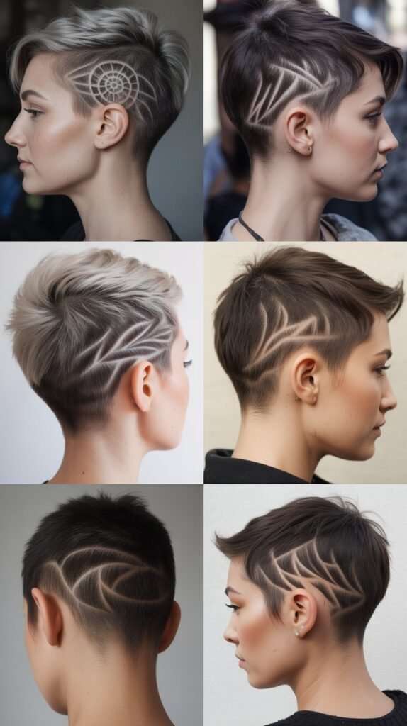 12. Pixie with Nape Undercut Design