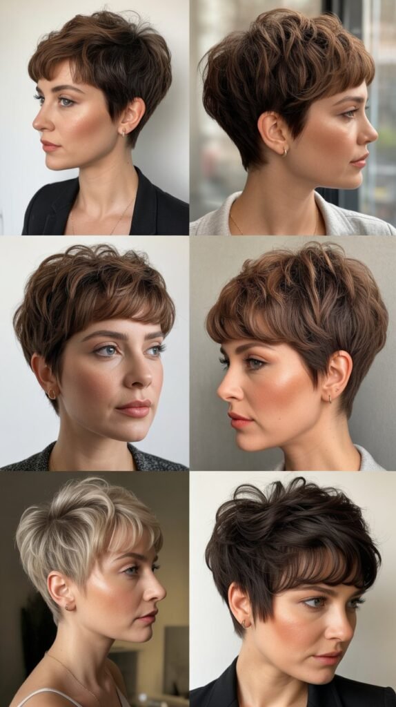 10. Textured Choppy Pixie With Volume