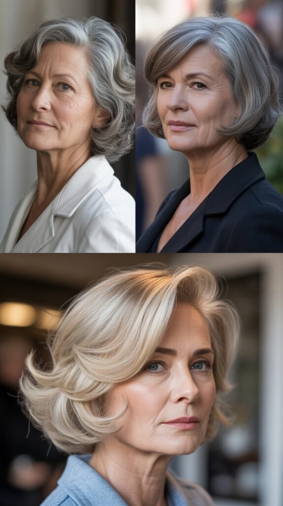 Soft Undercut Bob with Volume on Top