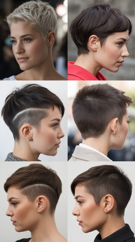 19. Pixie with Buzzed Nape
