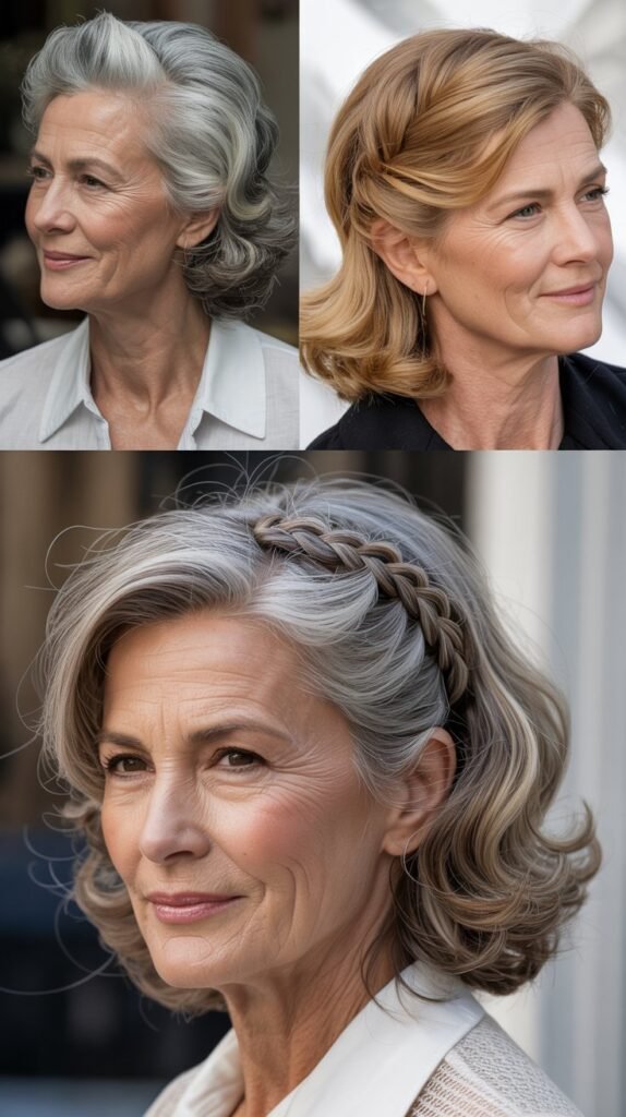 16. The Half-Up, Half-Down with Volume Crown