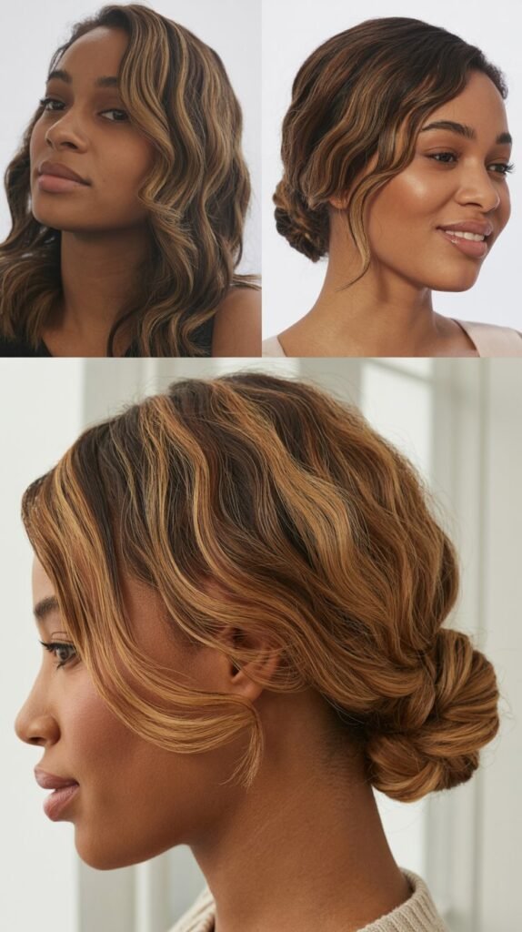 Wheat Blonde Highlights