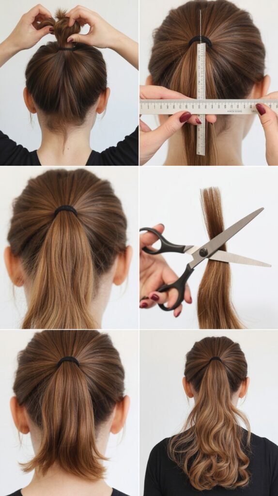 5. The Classic Ponytail Method for Basic Layers