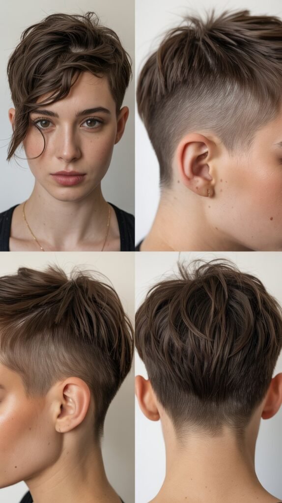 Pixie with Clipper-Cut Sides