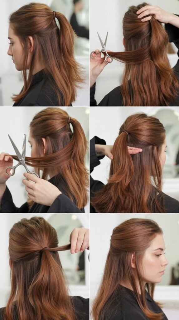 4. The Ponytail Method for Basic Layers