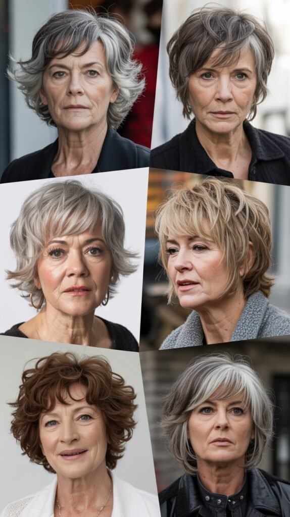 Choppy Chin-Length Cut