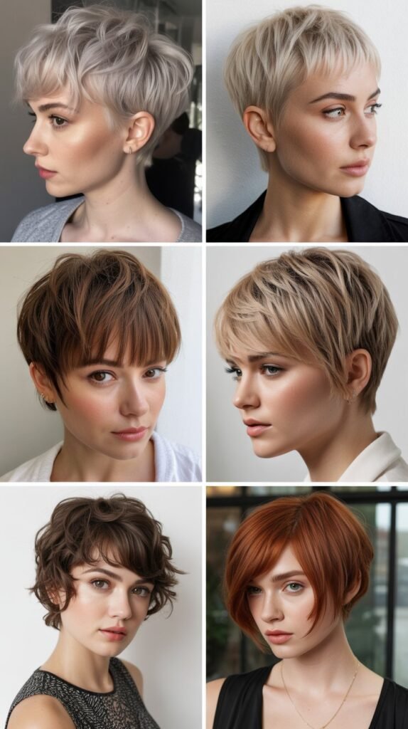  Choppy Pixie For Fine Hair