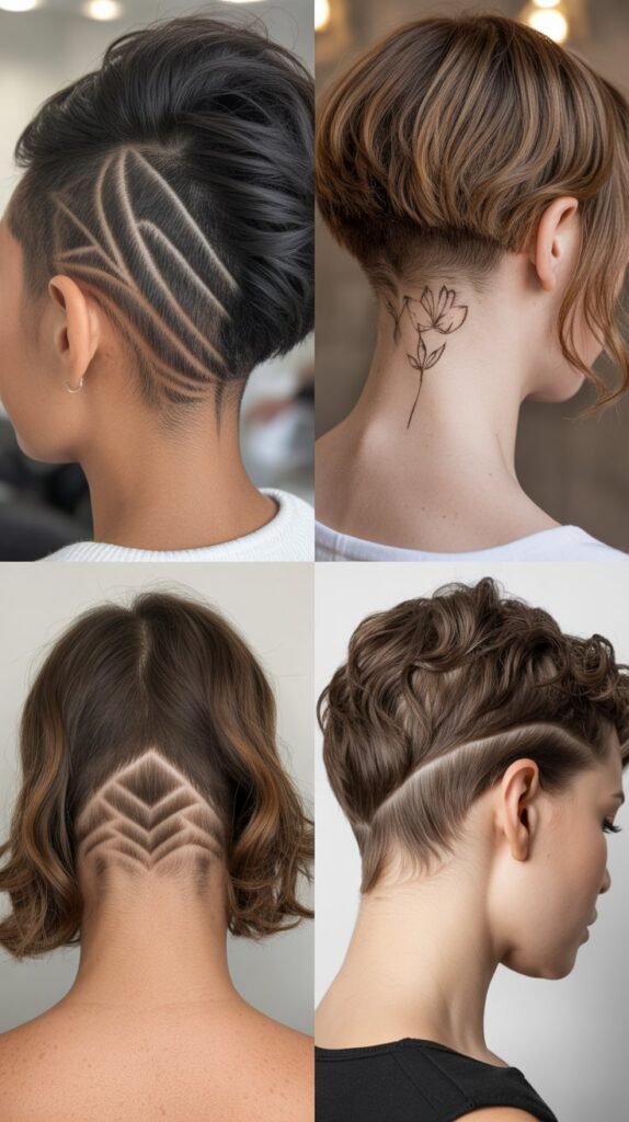 49. Medium Hair with Nape Detail