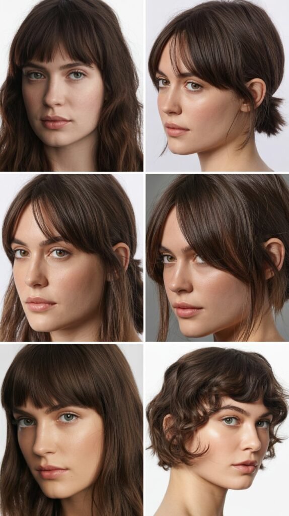 17. Pixie with Long Bangs