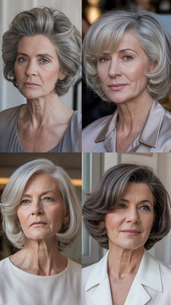 40. Voluminous Crown with Straight Ends