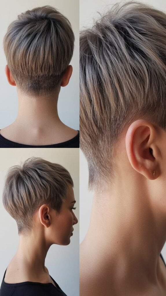 Pixie with Tapered Nape