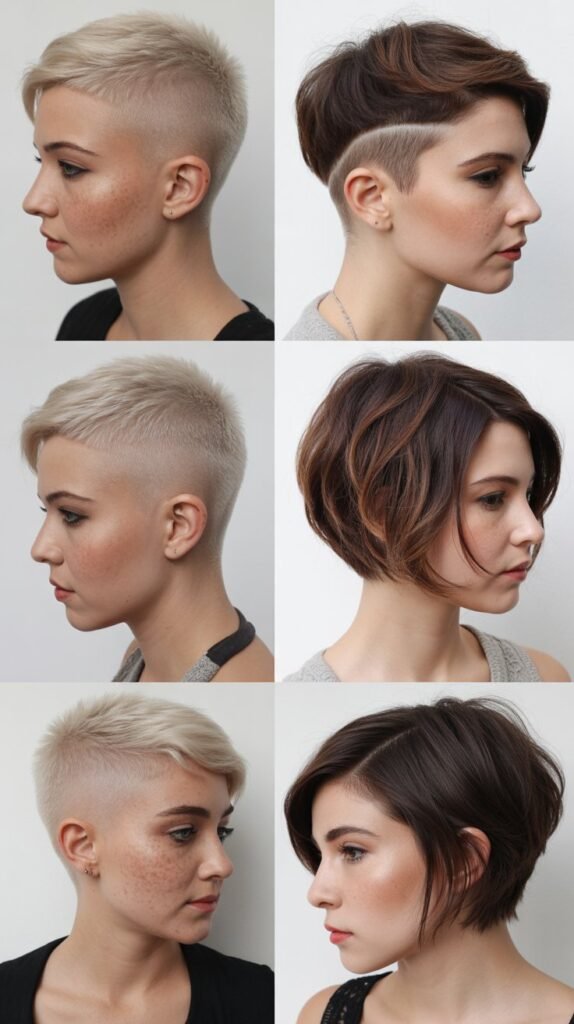 17. Pixie with Extreme Side Shave