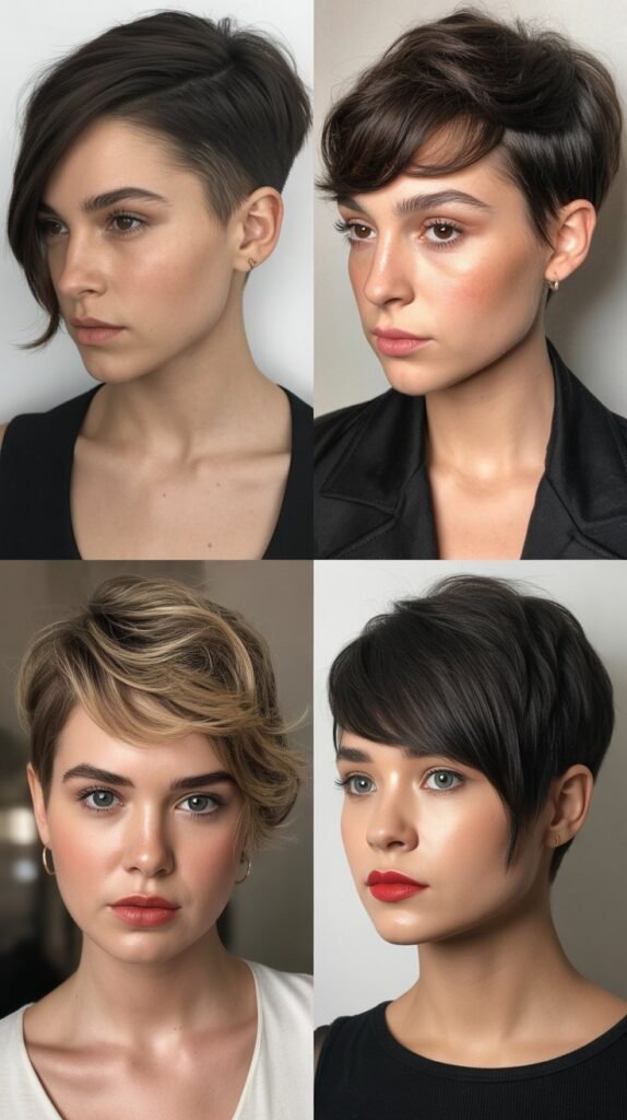  The Pixie with Shaved Sides