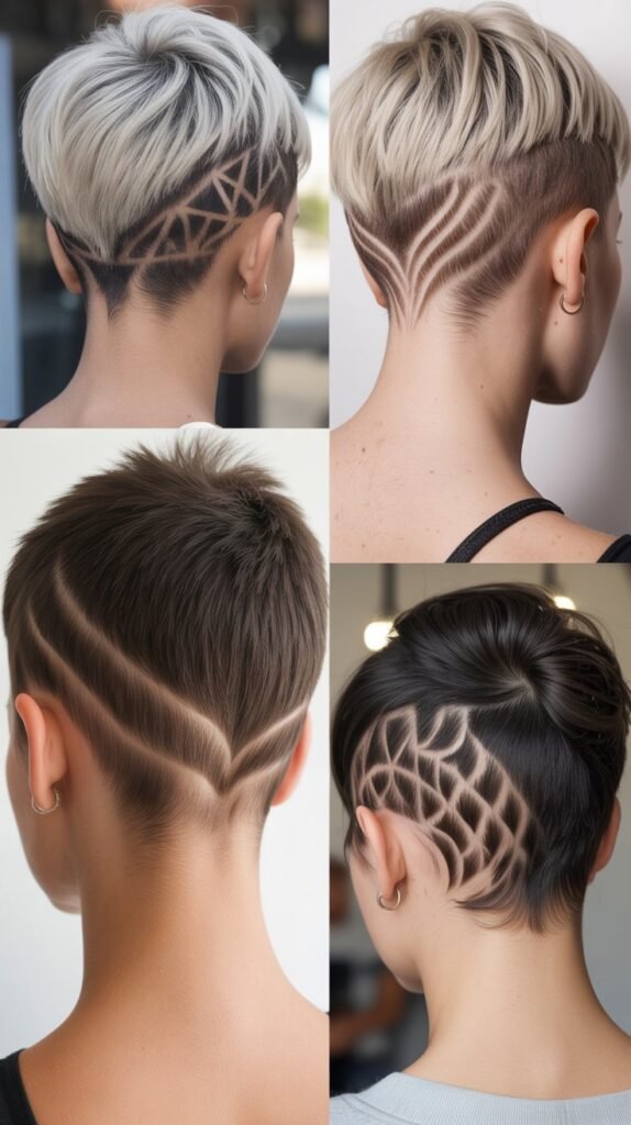 Pixie with Nape Design