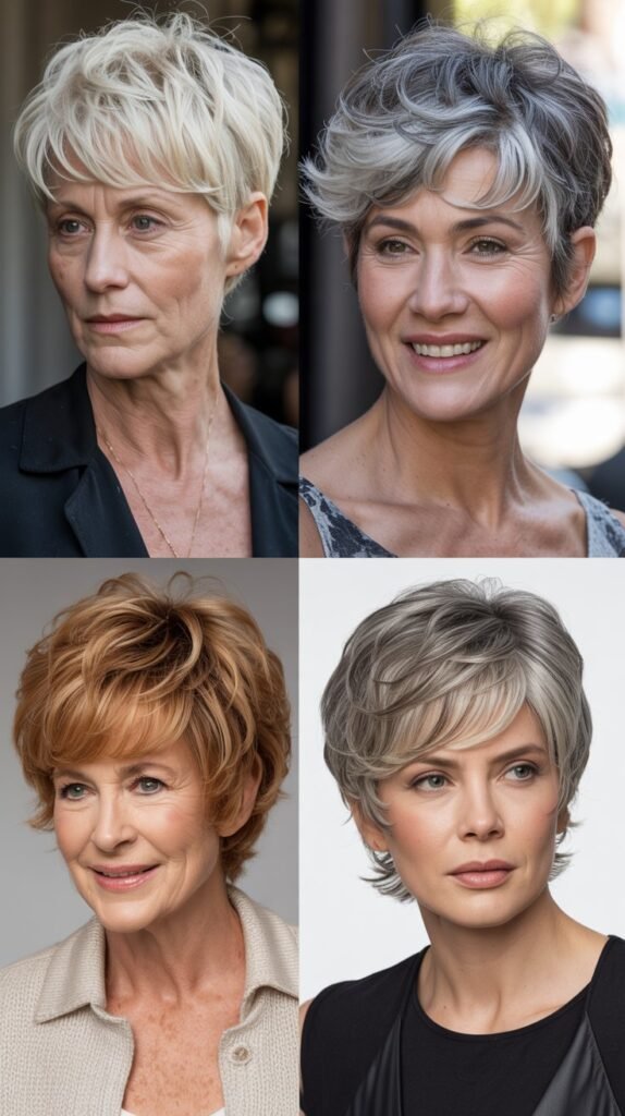 9. The Tousled Crop with Piecey Texture