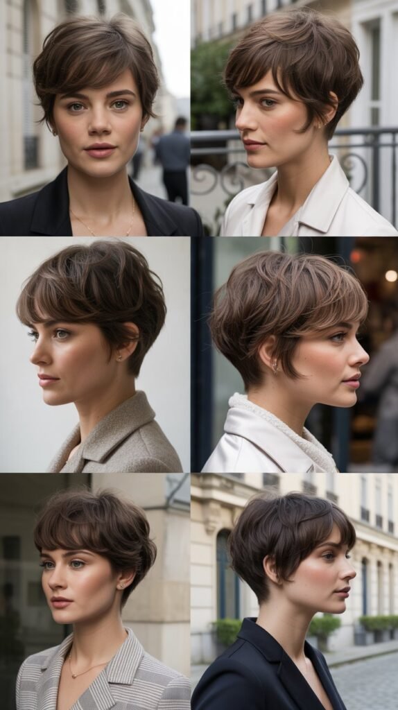 28. Classic French Pixie With Soft Bangs