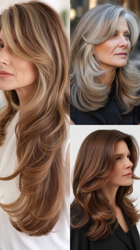23. Long Layers with Balayage