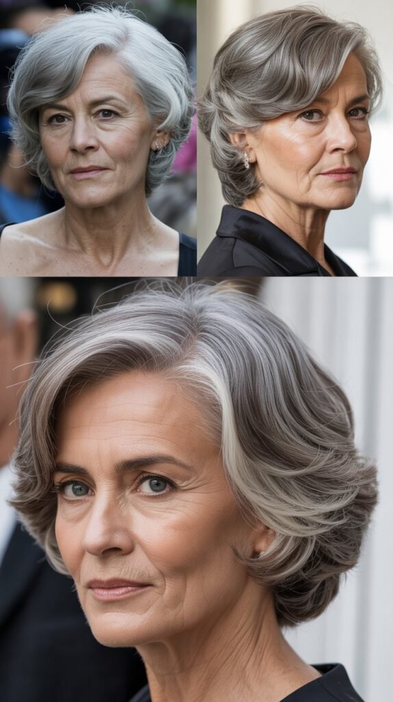 Side-Swept Chin-Length Cut