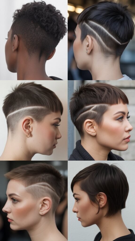  The Pixie with Shaved Nape