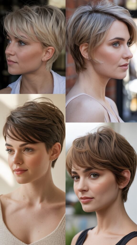 10. Soft Feminine Pixie