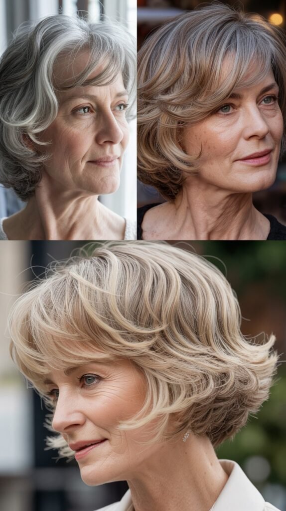 Feathered Bob with Layers