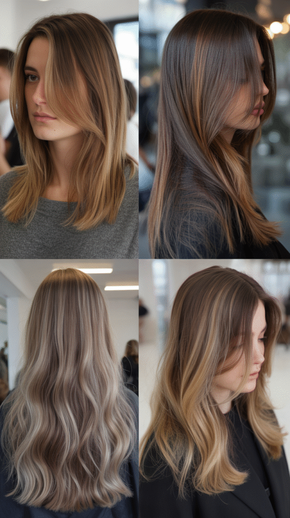 Tawny Blonde With Brown Roots