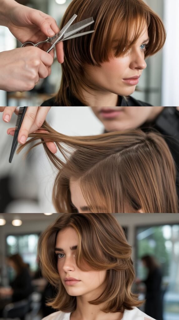 6. Creating Face-Framing Layers for Maximum Impact