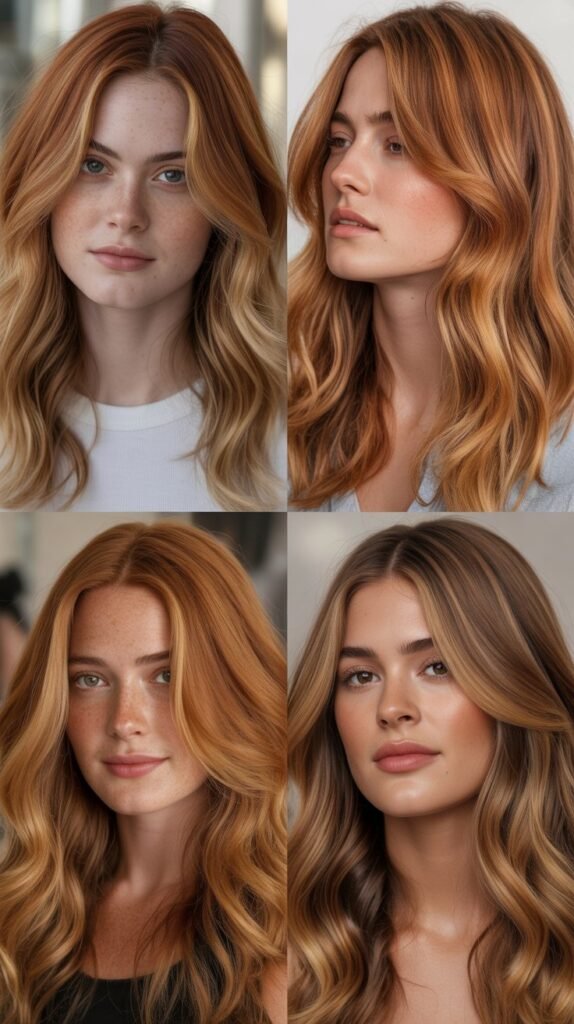 Strawberry Blonde Balayage