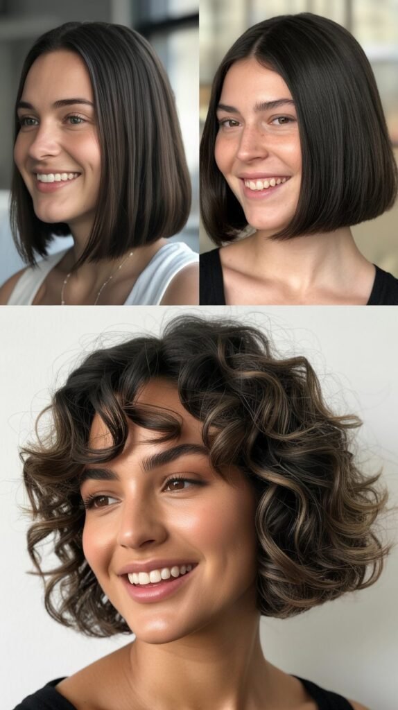 Blunt Bob for Diamond Face Shape