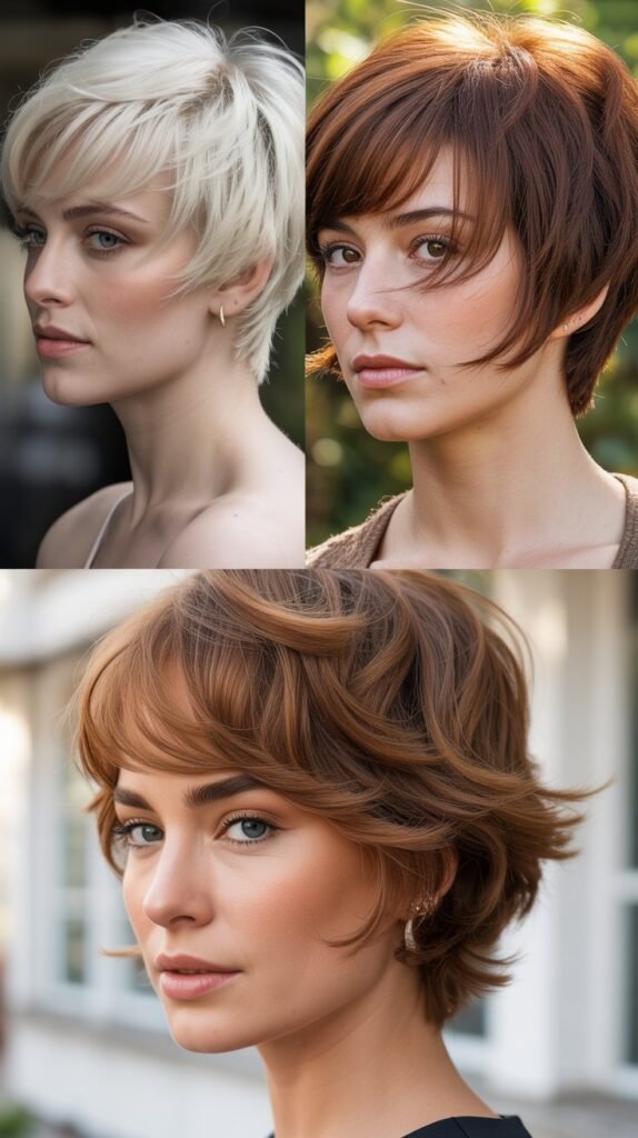 10. Feathered Pixie Cut