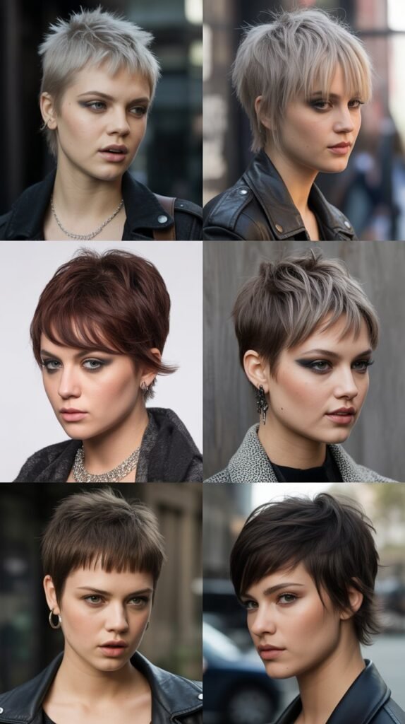 20. Punk-Inspired Choppy Pixie