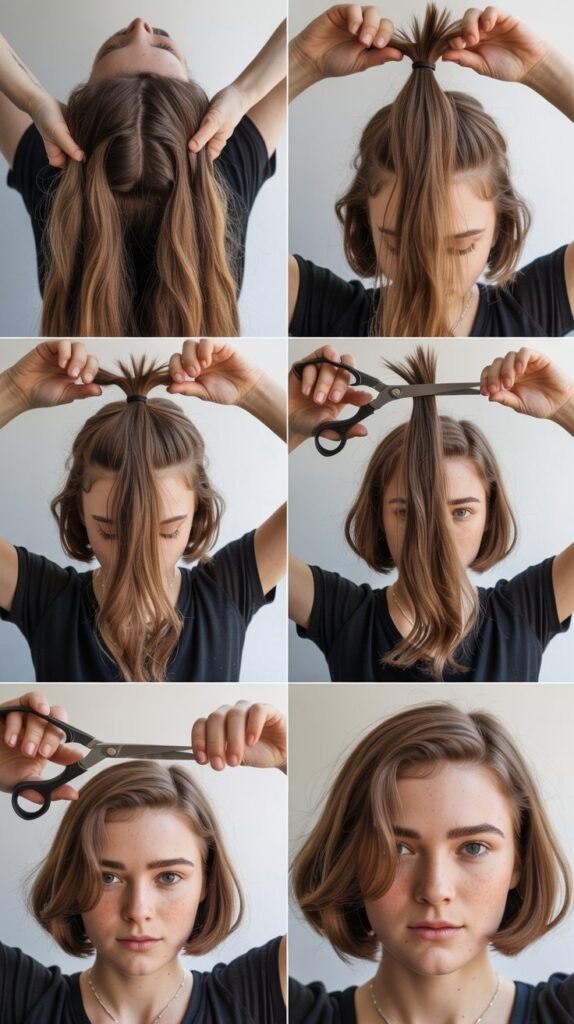 3. The Ponytail Method: Fastest Technique for Beginners