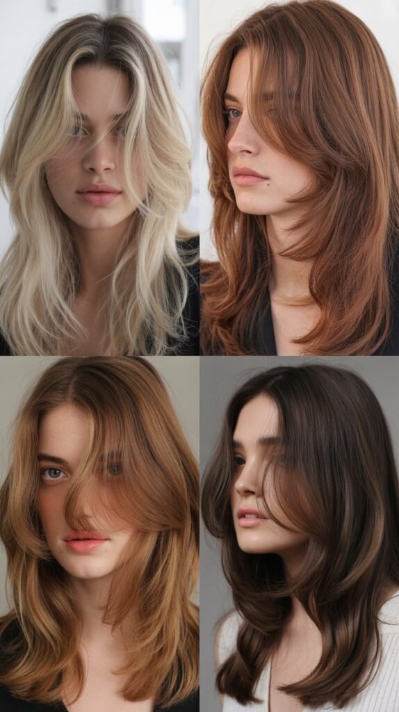 Wispy Face-Framing Layers