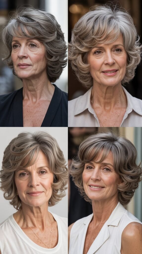 7. The Layered Crown with Soft Waves