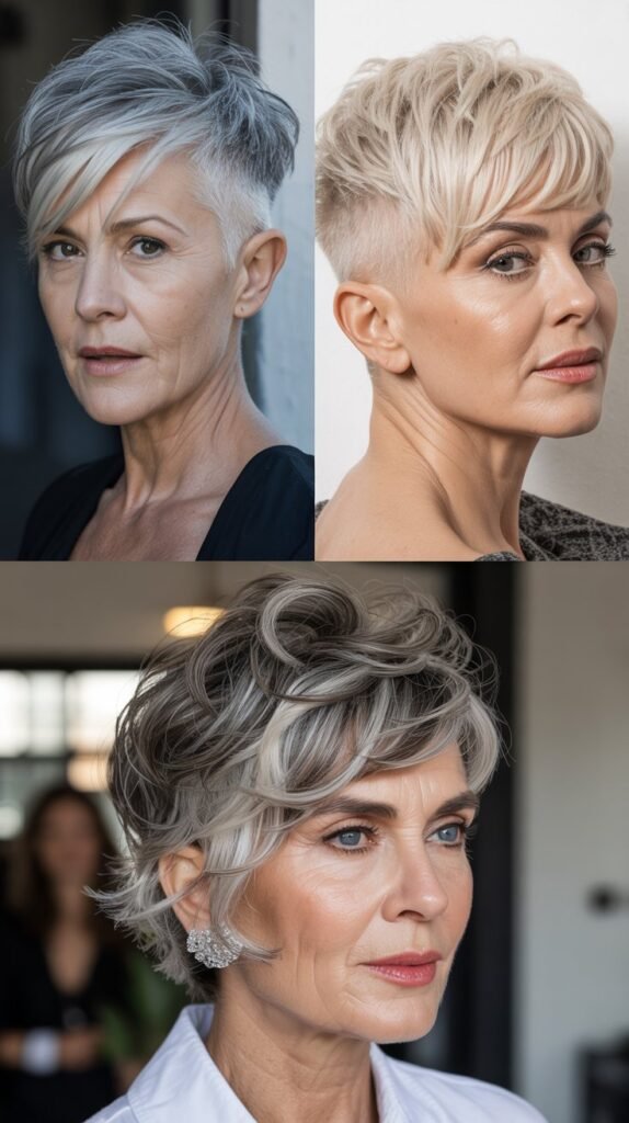 Textured Crop with Undercut