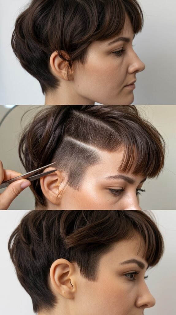 24. Grown-Out Pixie Maintenance Cut