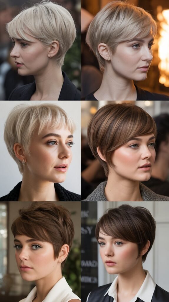 The Side-Swept Pixie