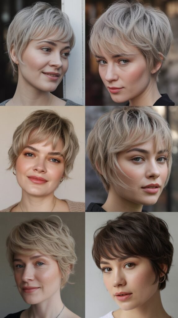 27. Soft Wispy Pixie with Fringe
