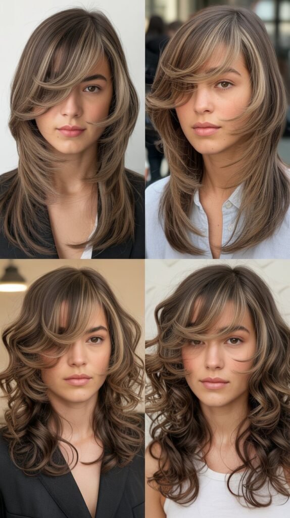 Feathered Front Layers