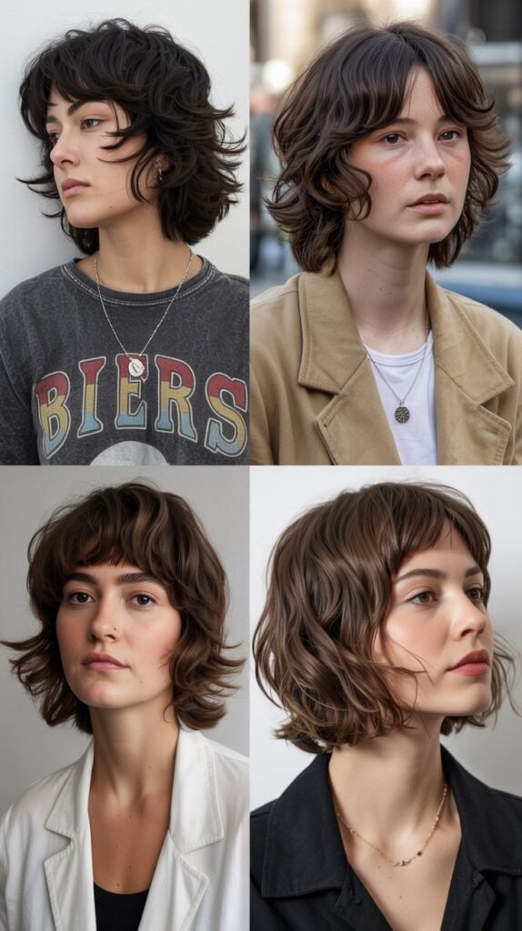 Shaggy Chin-Length Cut
