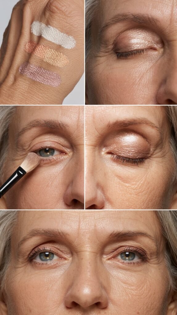 Brighten with Light Eyeshadow Shades