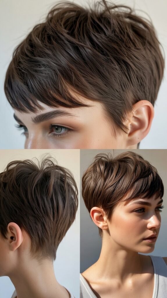 Textured French Crop Pixie