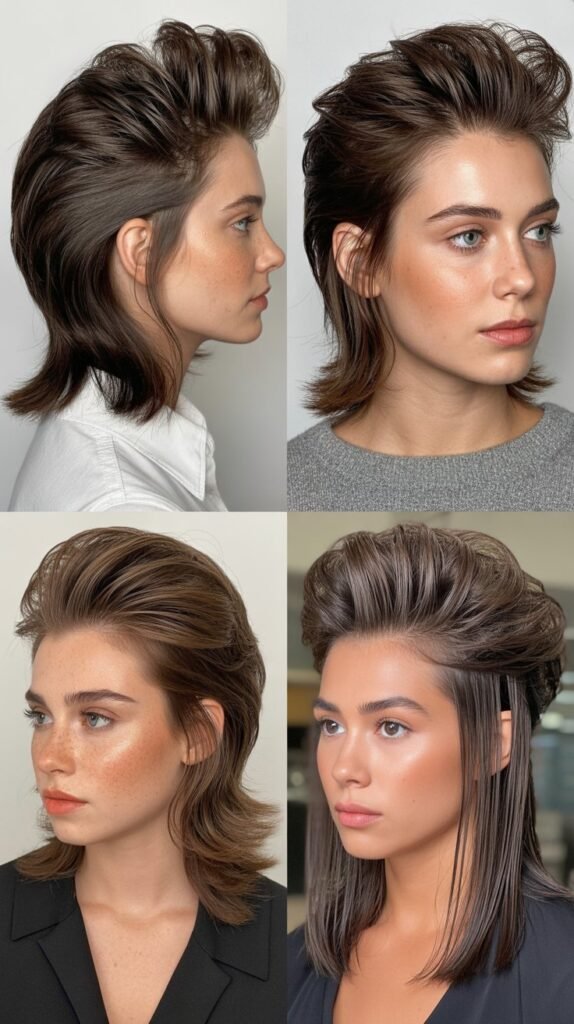 53. Medium Hair with Crown Volume