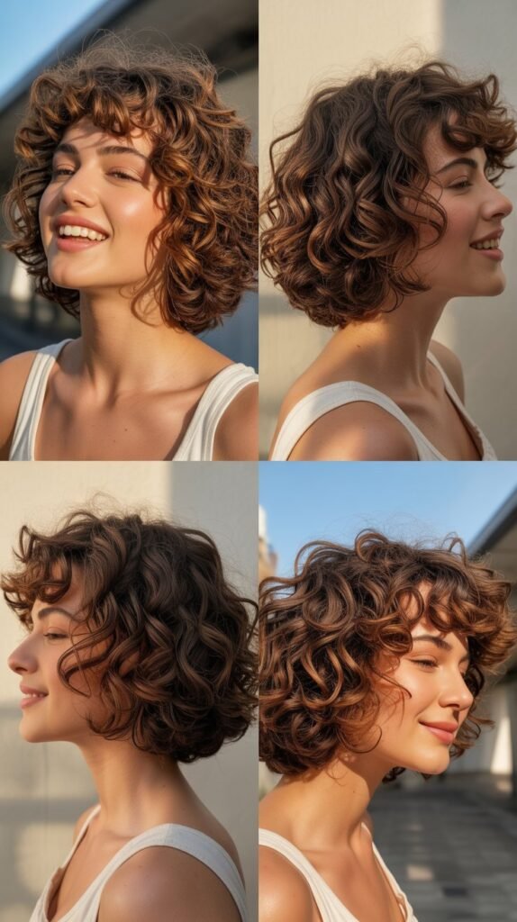  Bouncy Curly Bob