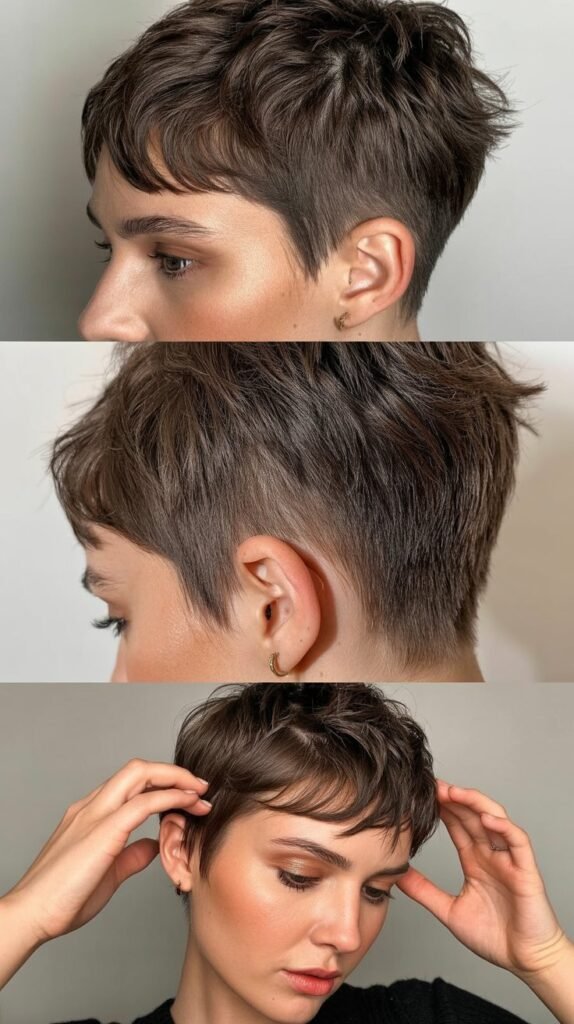 Pixie with Razored Edges