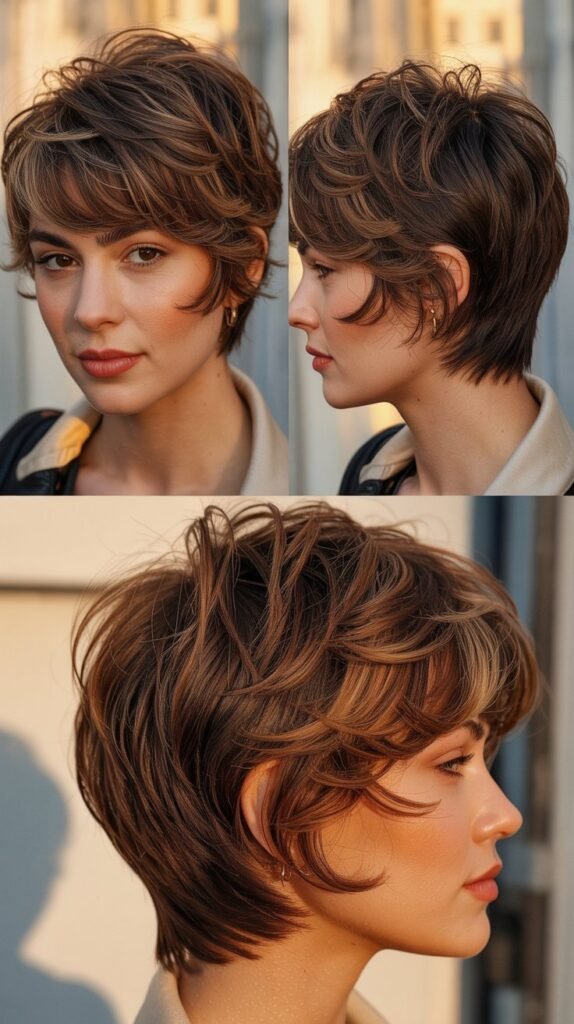  Shaggy Textured Pixie