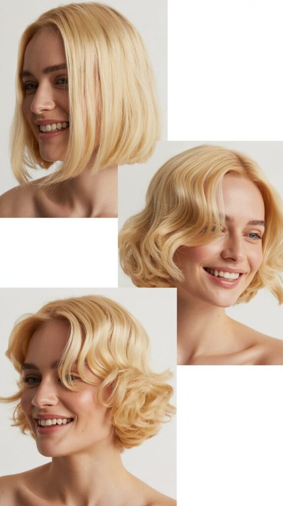Porcelain Blonde Refined Lob